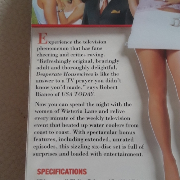 🔥HOT 🔥Desperate Housewives Complete Season One - Picture 4 of 4